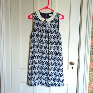 Anthropologie Cat Print Dress